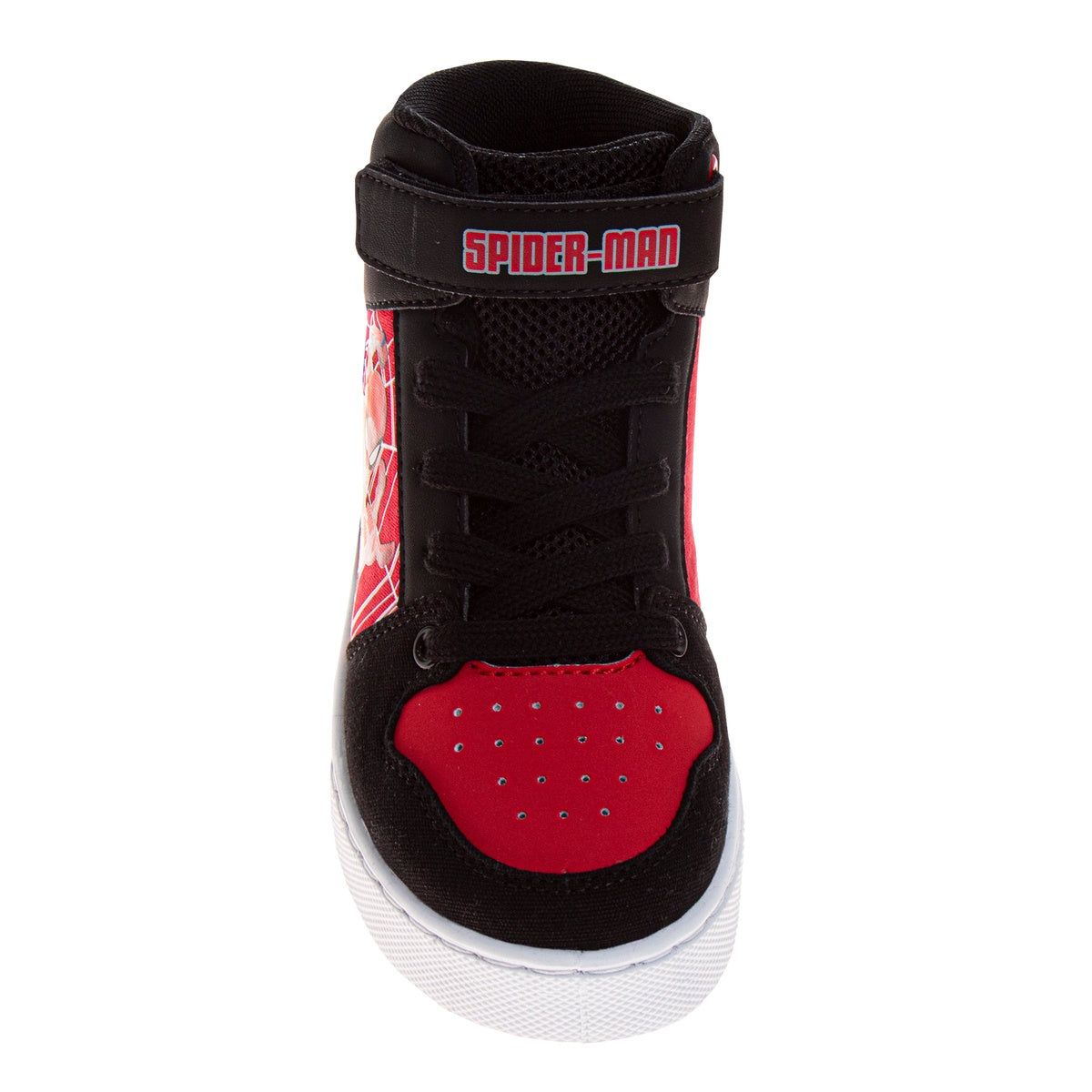  Josmo Marvel Spider-Man Boys Vintage High Top Sneakers - 12 - Bonton