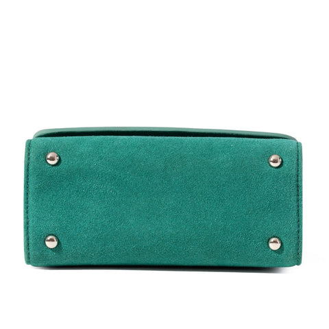 Lili Bag - Mint Patent & Suede