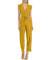 Sleeveless ITY Monaco Stretch Jumpsuit Gold Ray