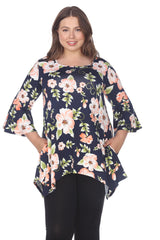 Plus Size Blanche Tunic Top