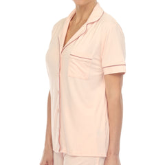 Women's Short Sleeve Bamboo Pajama Set