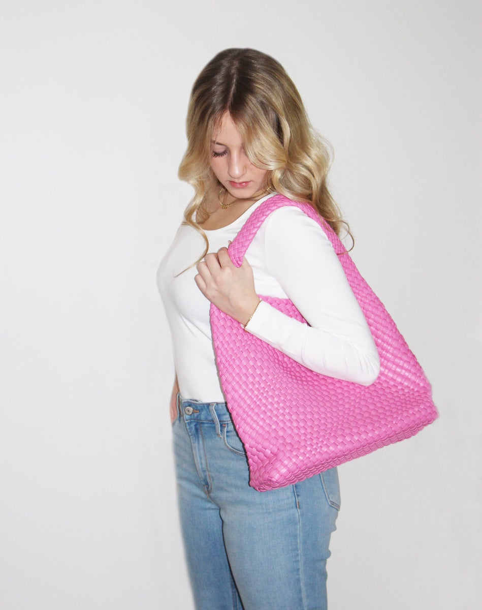  Lemonbella Sydney Woven Barbie Pink - Default Title - Bonton