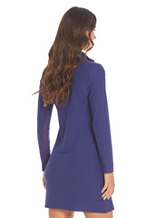 Navy 1/4 Zip Sport Dress