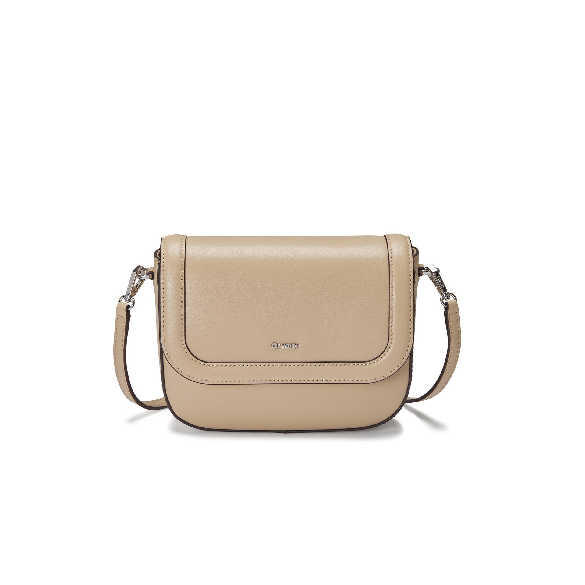  Oryany Oryany - Tess Flap Crossbody Handbags - Skin Beige - Bonton