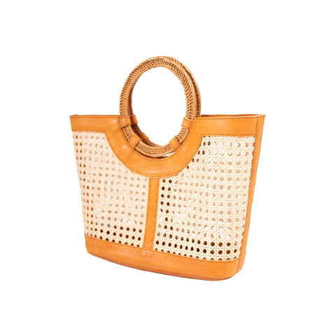 Hilton - Large Satchel - Tan / One Size