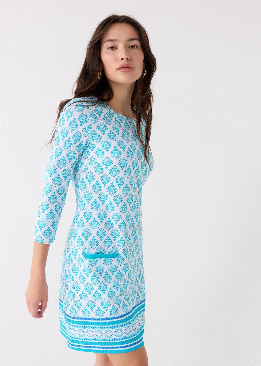  Cabana Life Amalfi Coast Cabana Shift Dress - XS - Bonton