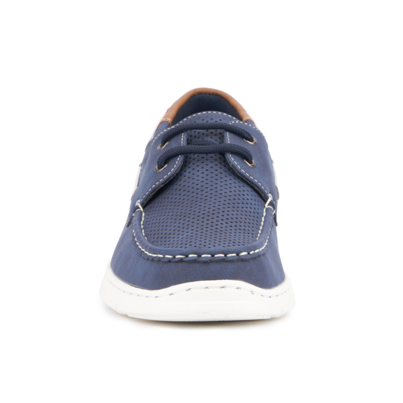  Xray Footwear Men's Trent Dress Casual Boat Shoes - NAVY - Bonton