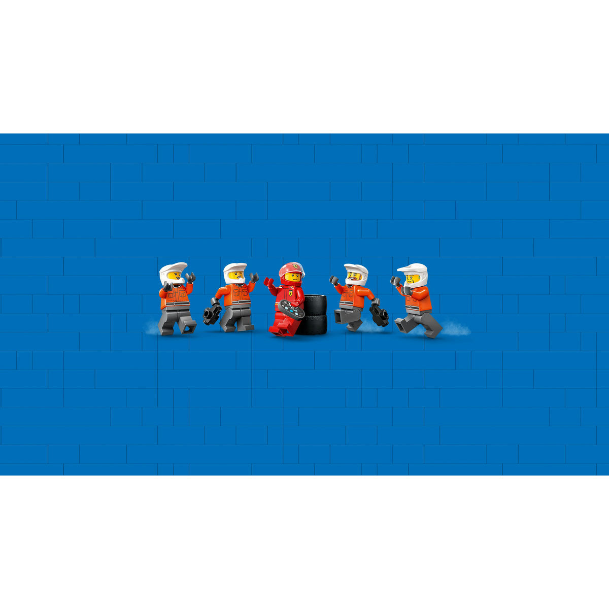  LEGO LEGO® City F1® Pit Stop & Pit Crew With Ferrari Car Racing Vehicle Toy 60443 - LEGO City - Bonton