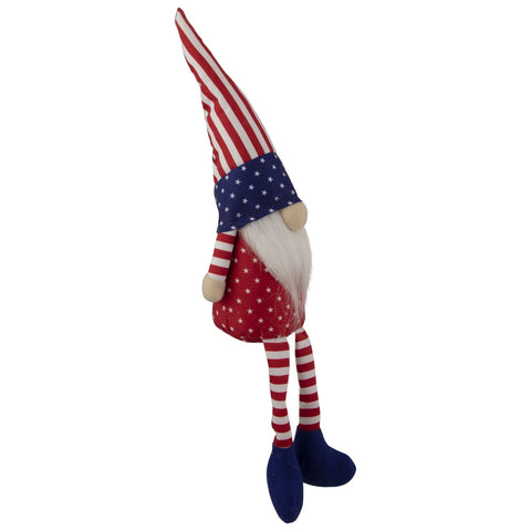 Stars and Stripes Patriotic Gnome Boy - 17.75"