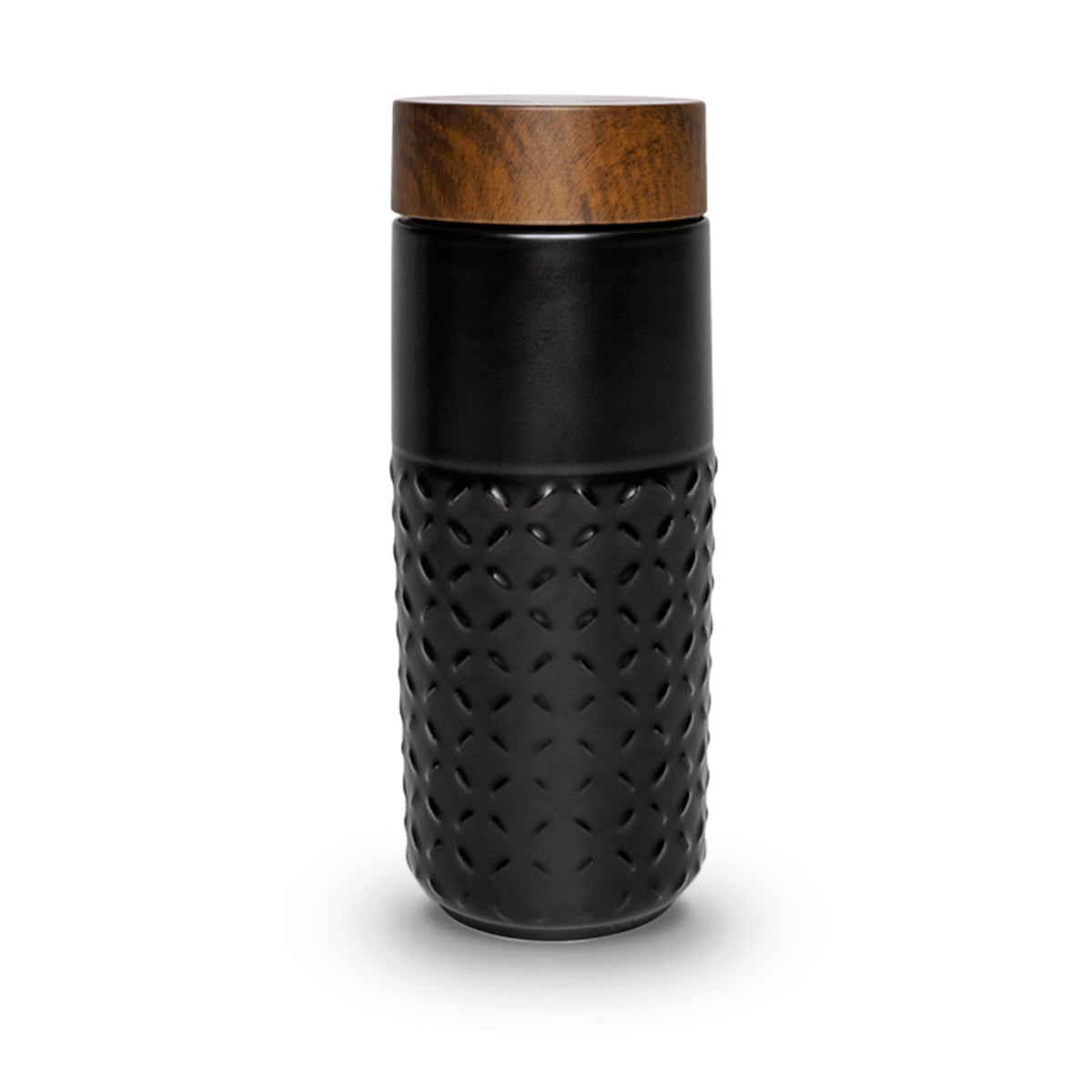  Acera One-O-One / Dreamy Starry Sky Ceramic Tumbler - Mocha Brown - Bonton