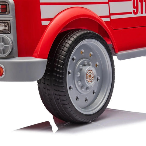 12V Freddo Fire Truck 1 Seater Ride On