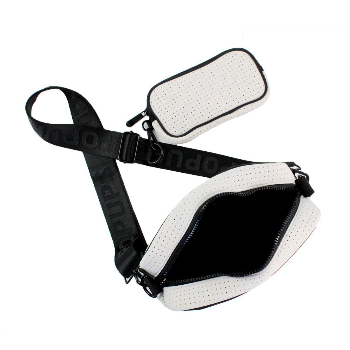  Pop Ups Brand Camera Bag White - Default Title - Bonton