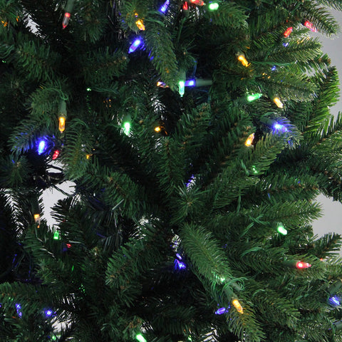 Real Touch™? Pre-Lit Noble Fir Artificial Christmas Tree - 9' - Dual Color LED Lights