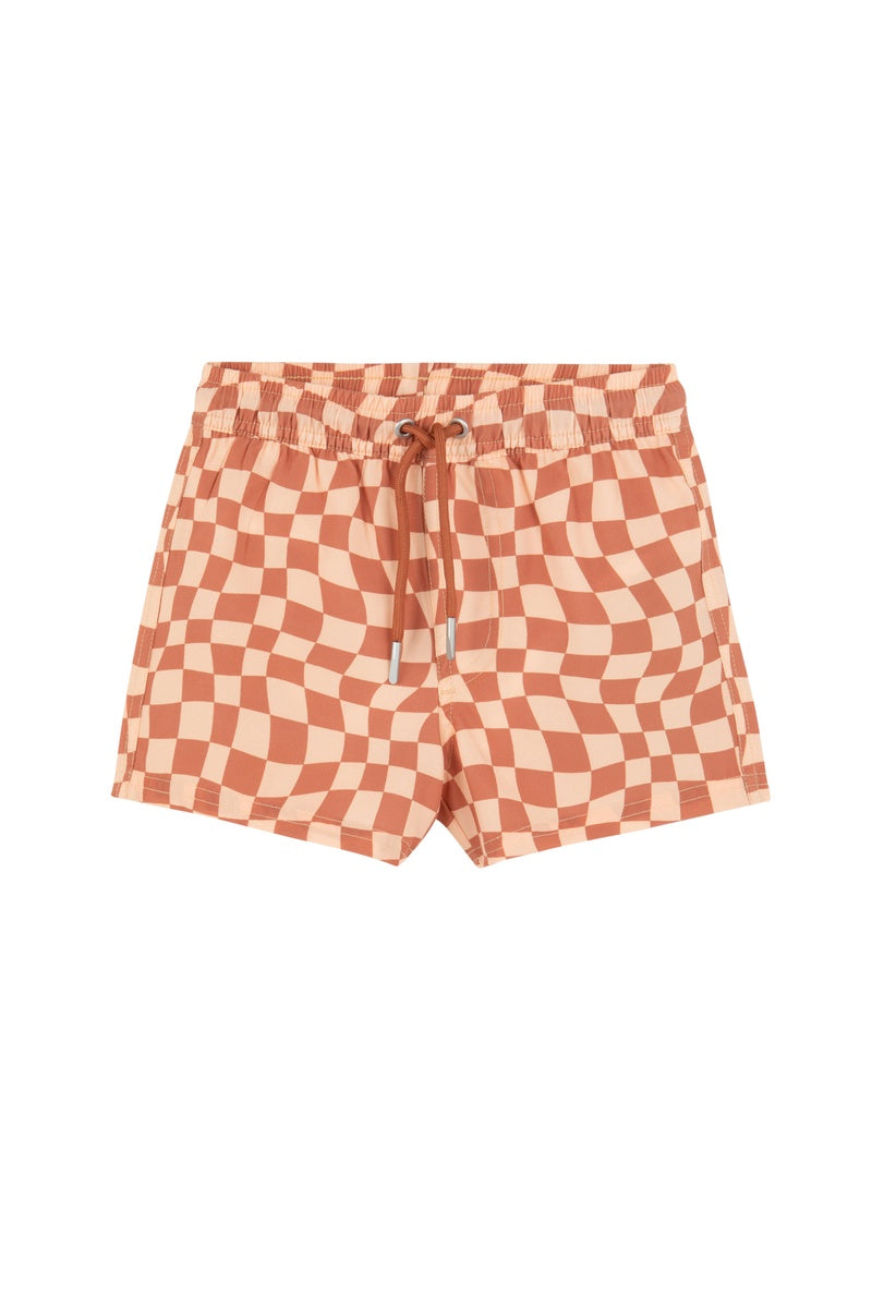  Gottex Kids Boys 2 Match Drawstring Swim Shorts-Multi/Orng - GOTTEX KIDS MULTI ORANGE - Bonton