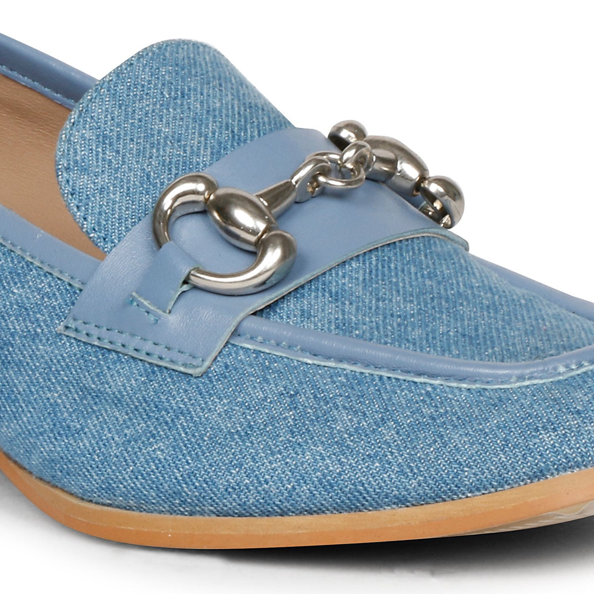  Saint G Jacqueline Denim Loafers - Denim - Bonton