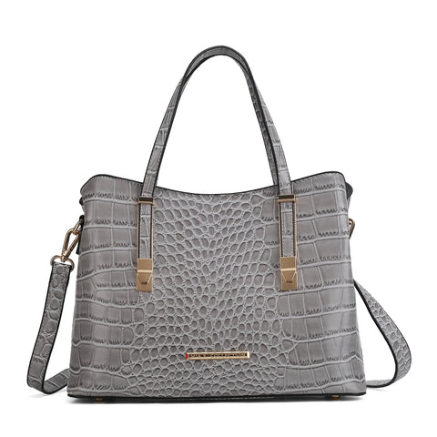 Aurelia Embossed Shoulder Bag