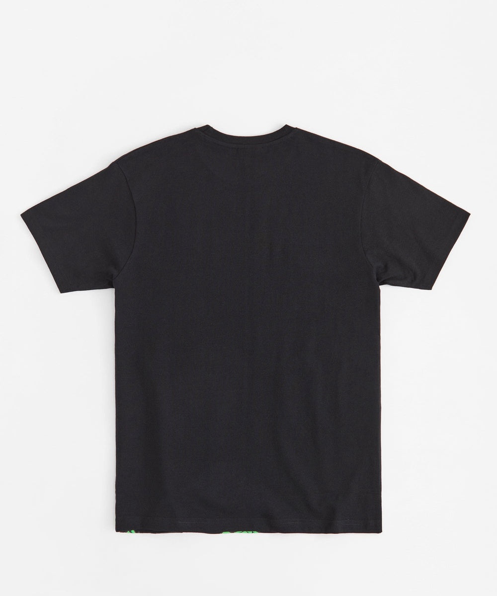  Reason Clothing Richie Rich Get Money Applique Short Sleeve Tee - Black - BLACK - Bonton