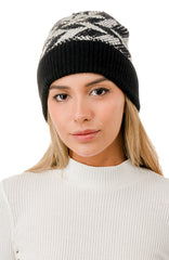 Knit Pattern Beanie