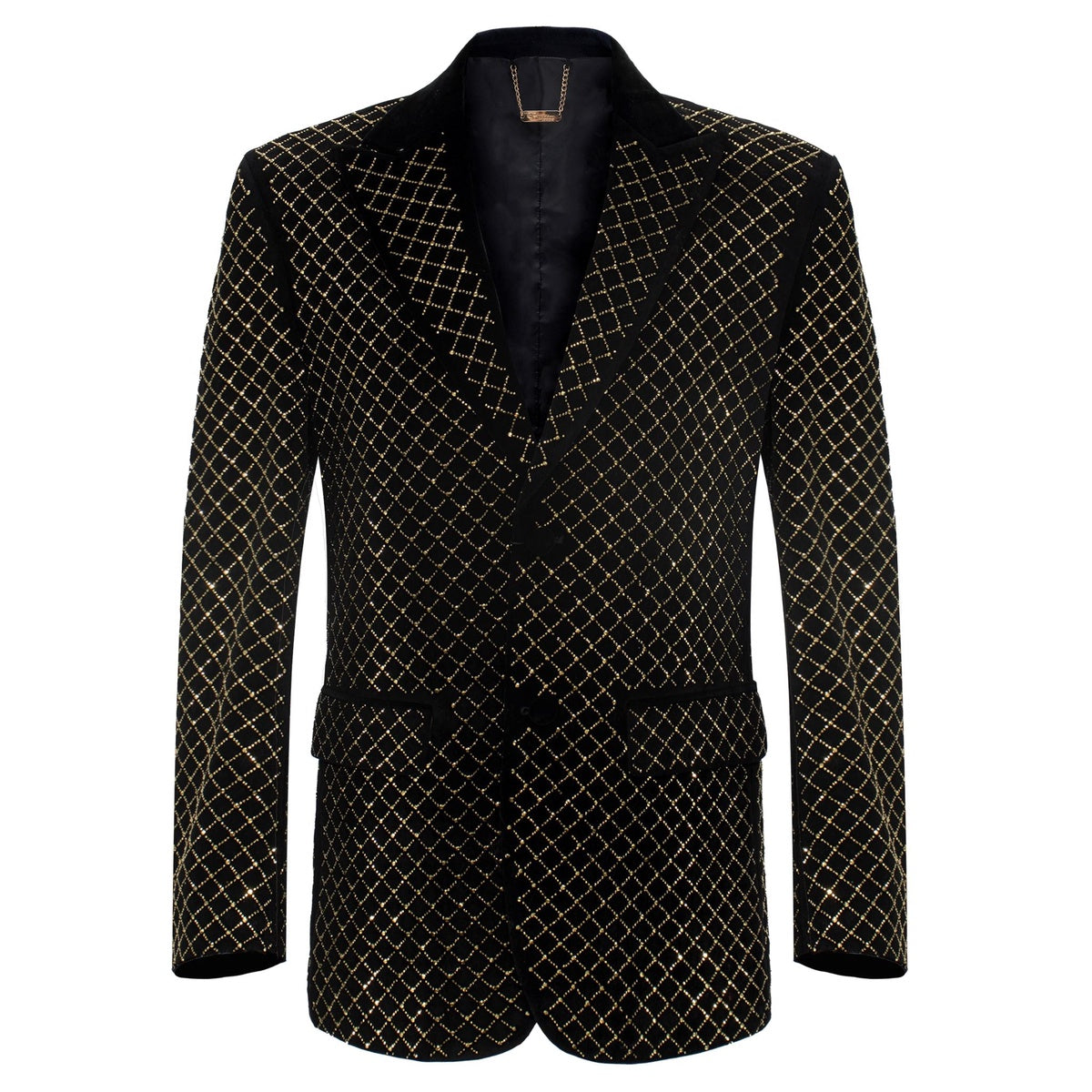  Barocco Opulent Outfit Blazer BLACK/GOLD - BLACK/GOLD - Bonton