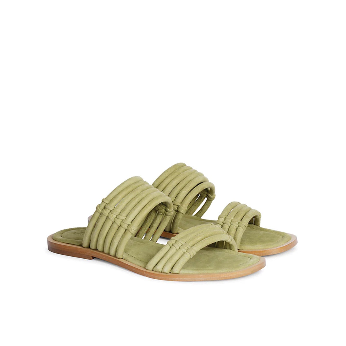  Saint G Saint G Zoya - Flat Sandals - Safari - Bonton