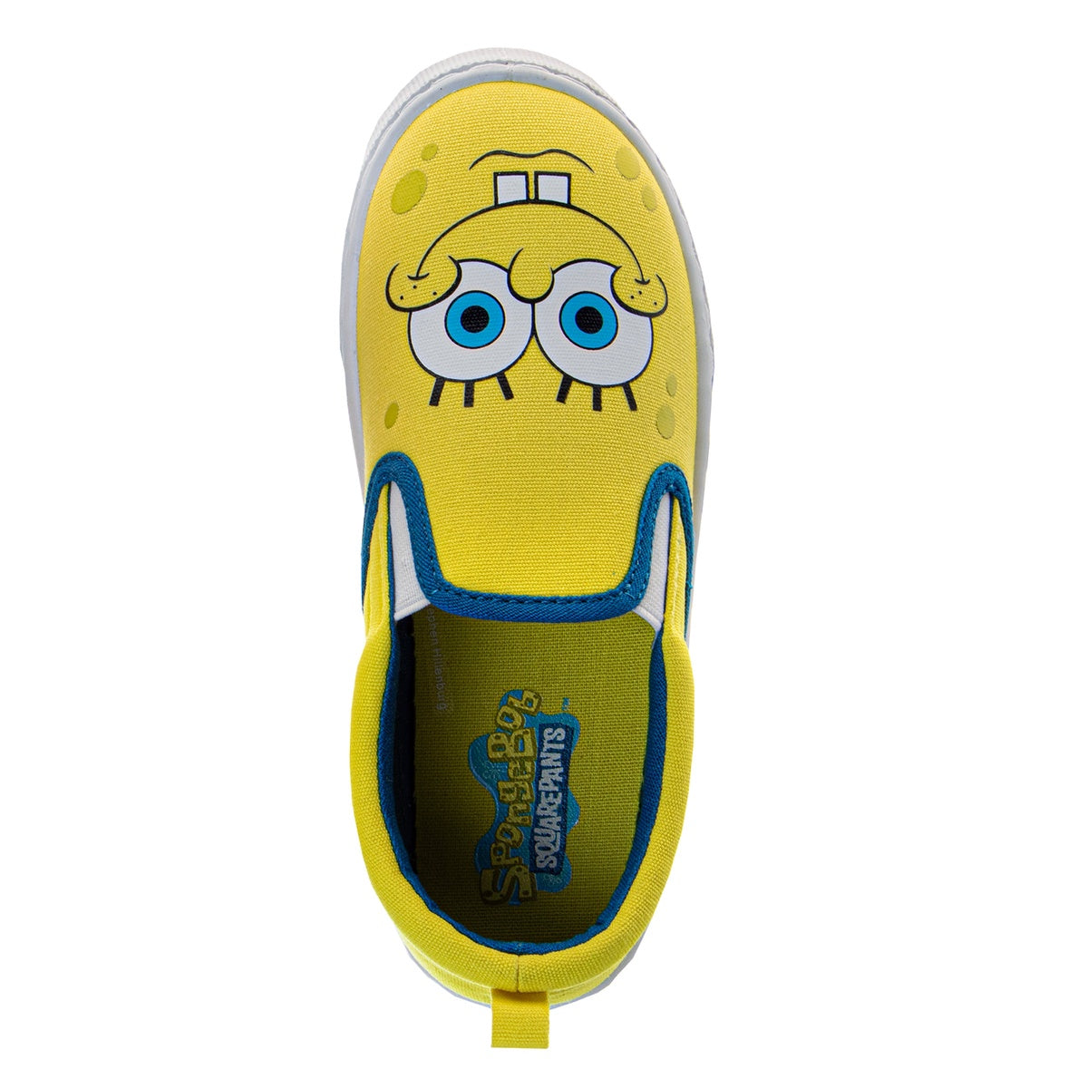  Josmo Nickelodeon SpongeBob SquarePants Boys/Girls SpongeBob and Patrick Slip on Low Top Canvas Sneakers - 12 - Bonton