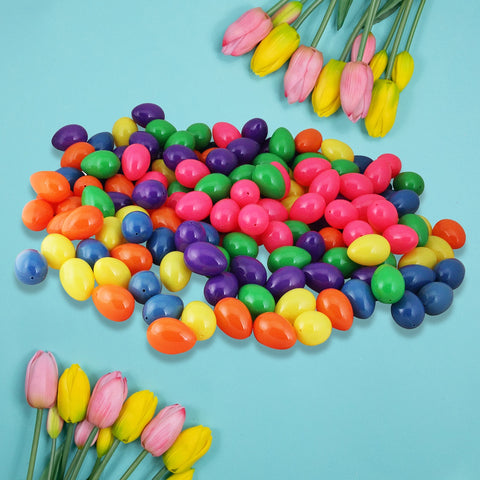 Springtime Easter Egg Decorations - 2.5" - Multicolor - Pack of 150