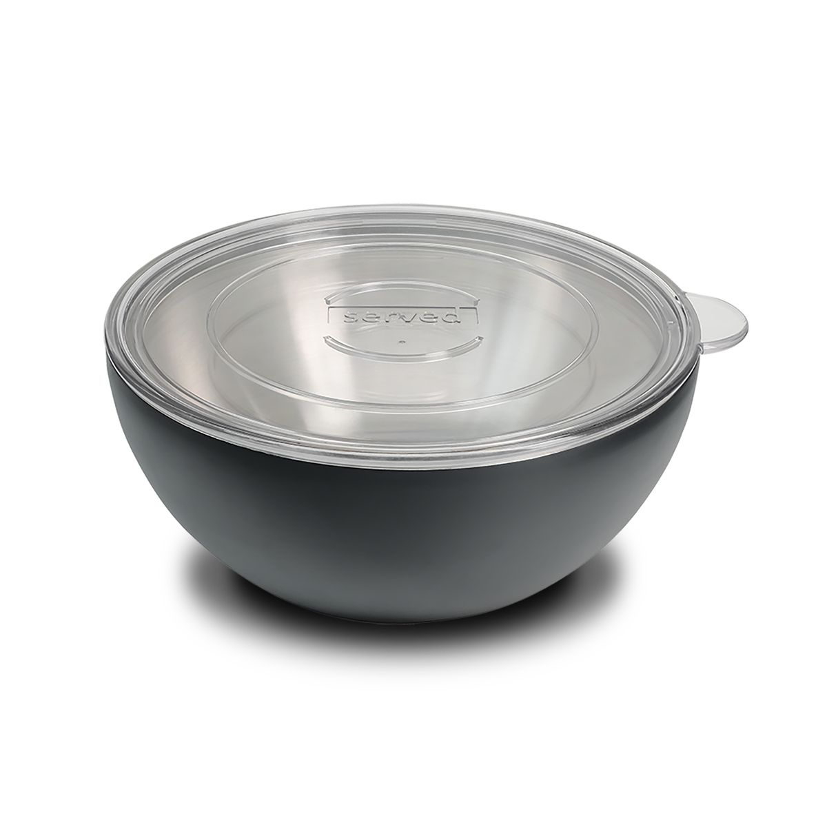  Served Served Vacuum-Insulated Large Serving Bowl (3Q) - Caviar - Default Title - Bonton