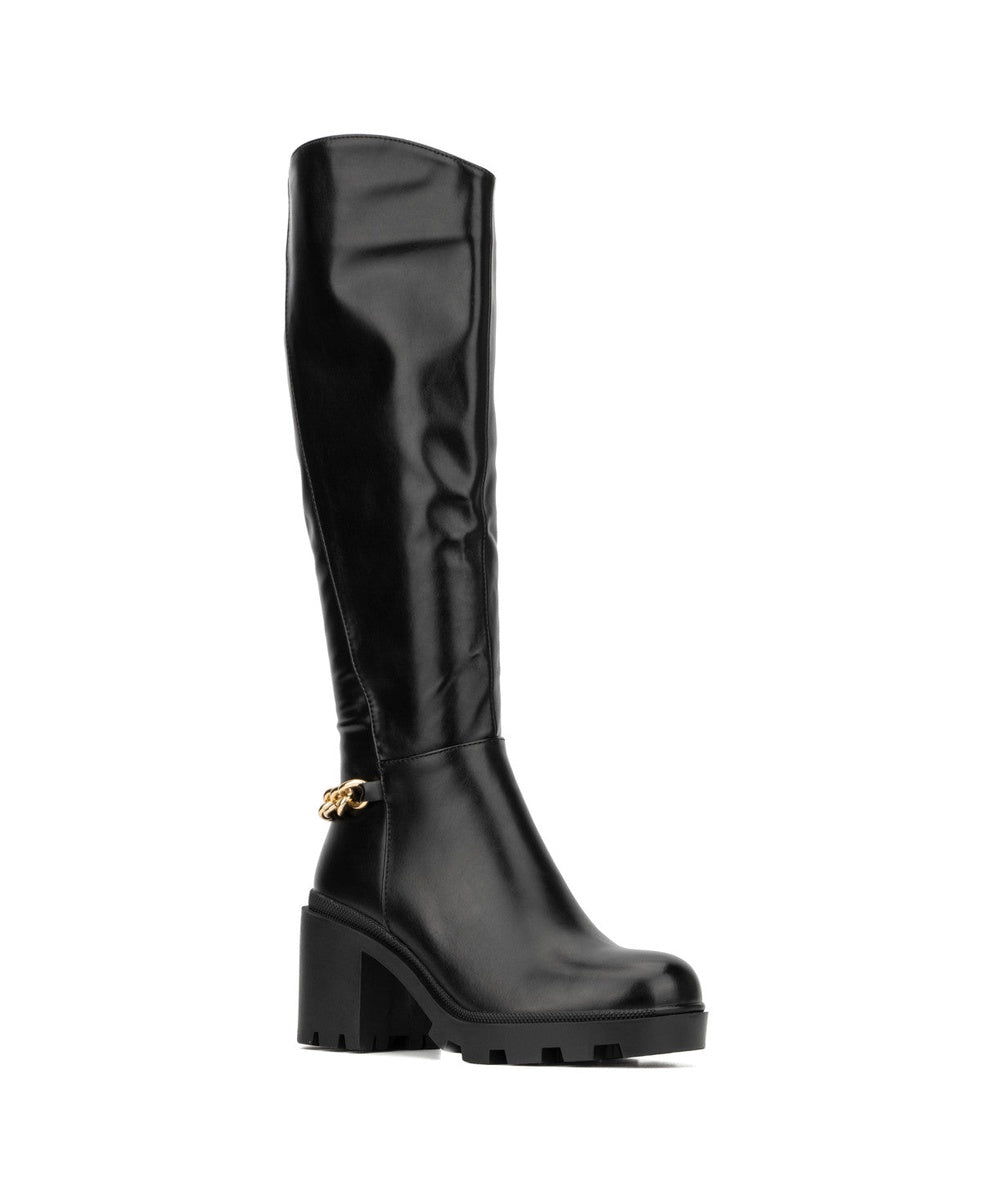  Torgeis Women's Athena Tall Boot - Black - Bonton