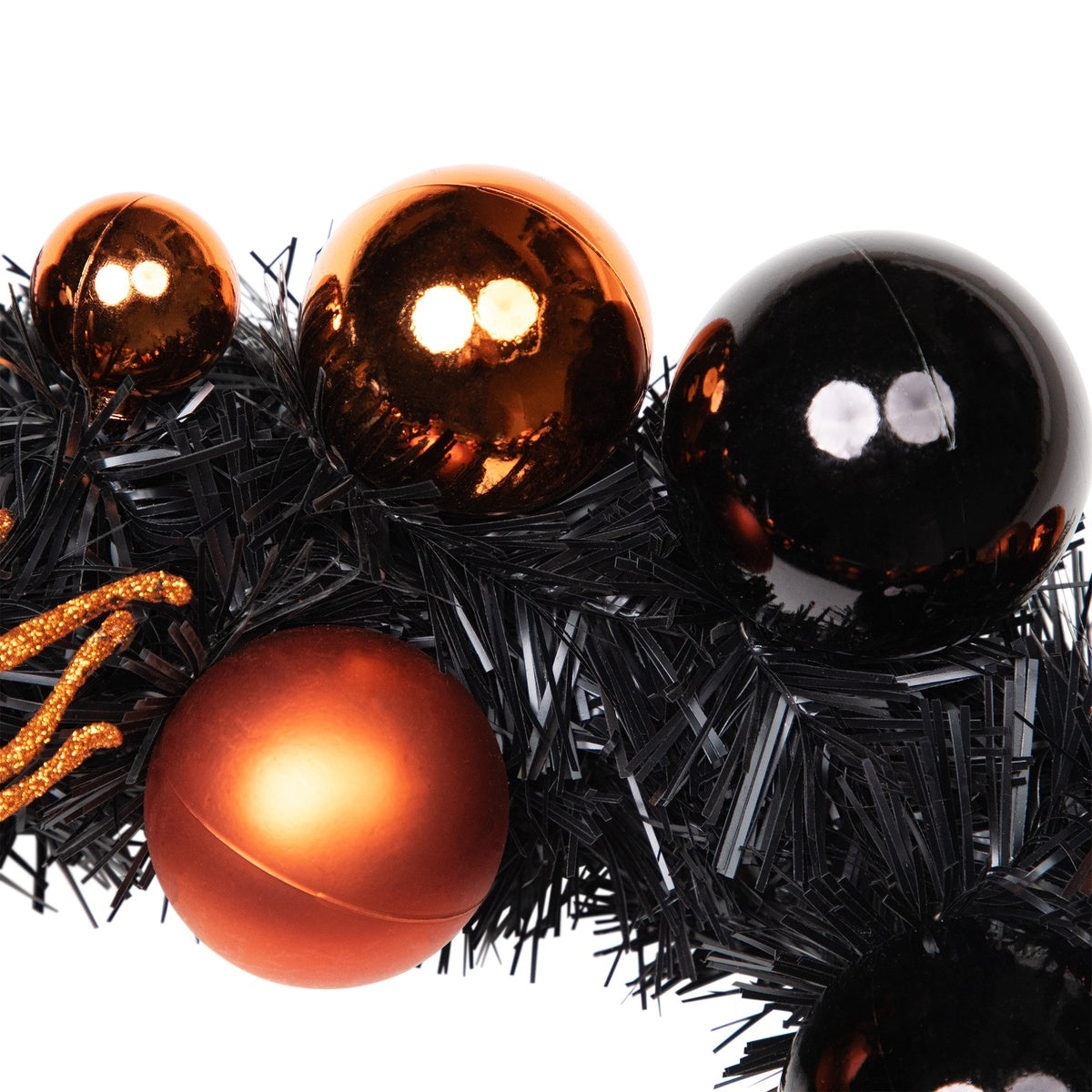  Northlight Spiders and Ornaments Halloween Wreath - 18