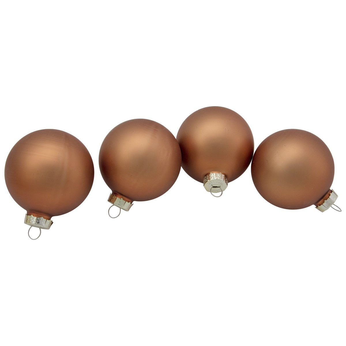  Northlight 2-Finish Glass Ball Christmas Ornaments - 2.5