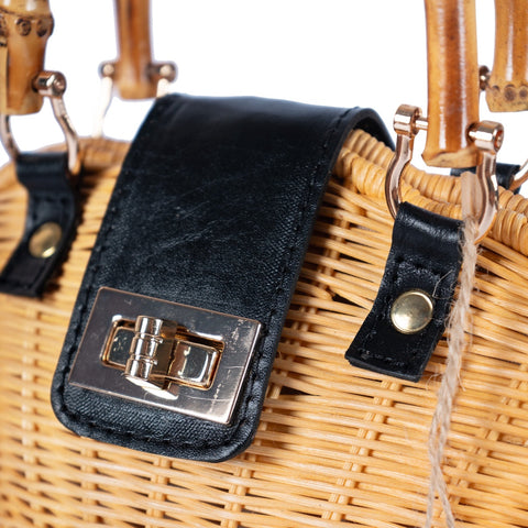 Jelavu Maree Bamboo Women Crossbody Bag - Black / One Size