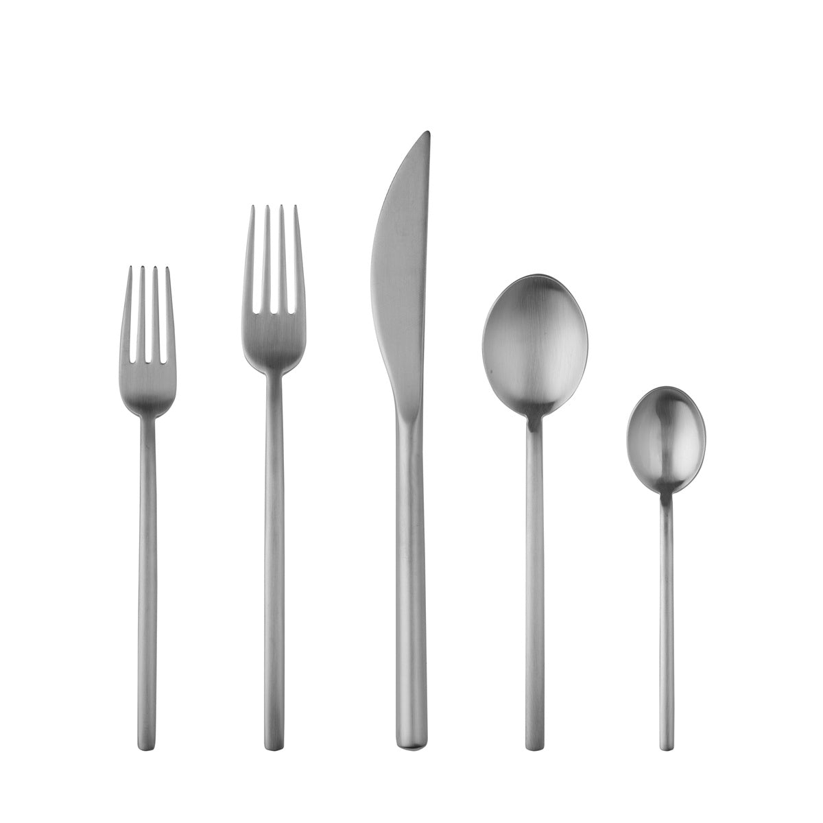  Mepra Due Flatware Set - Ice Silver - Bonton
