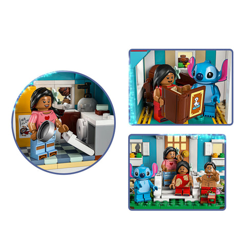 LEGO® ǀ Disney Lilo and Stitch Beach House Building Kit Playset 43268