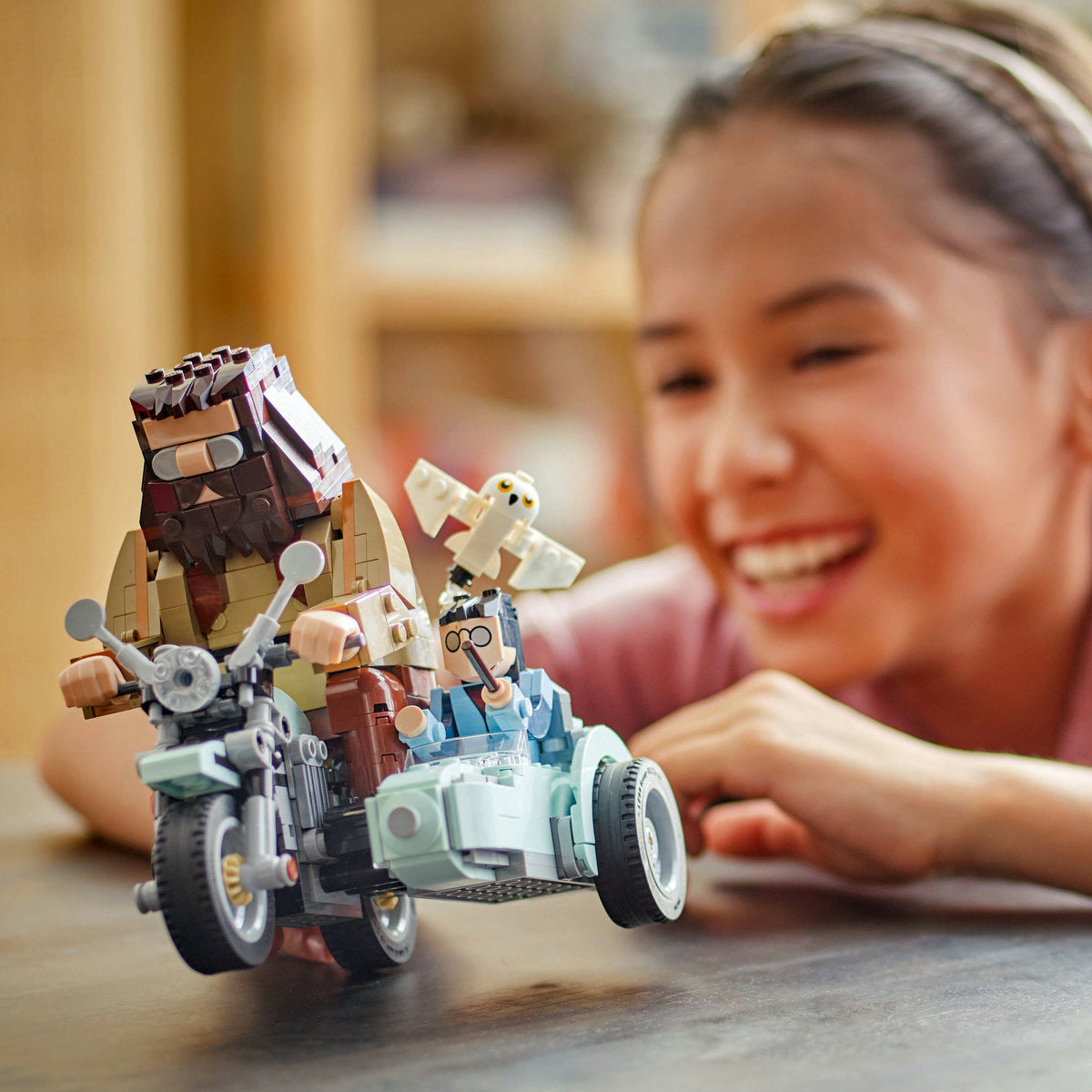  LEGO LEGO® Harry Potter™ Hagrid™ & Harry’s Motorcycle Ride, Magical Toy 76443 - Harry Potter - Bonton