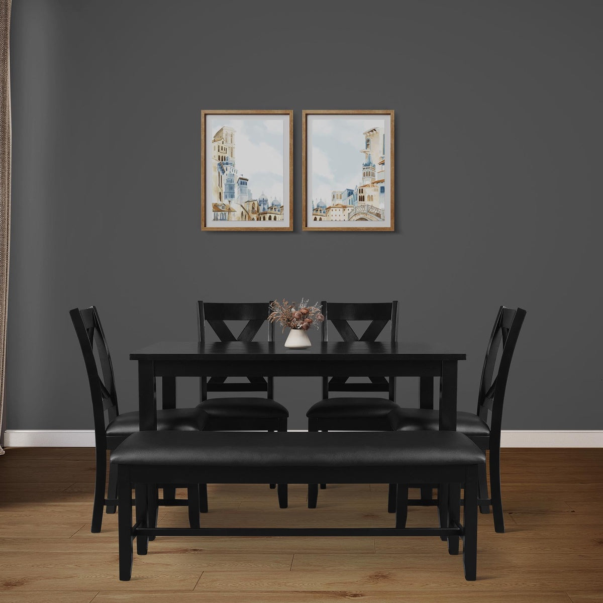  Kendal Dining - Black - Bonton