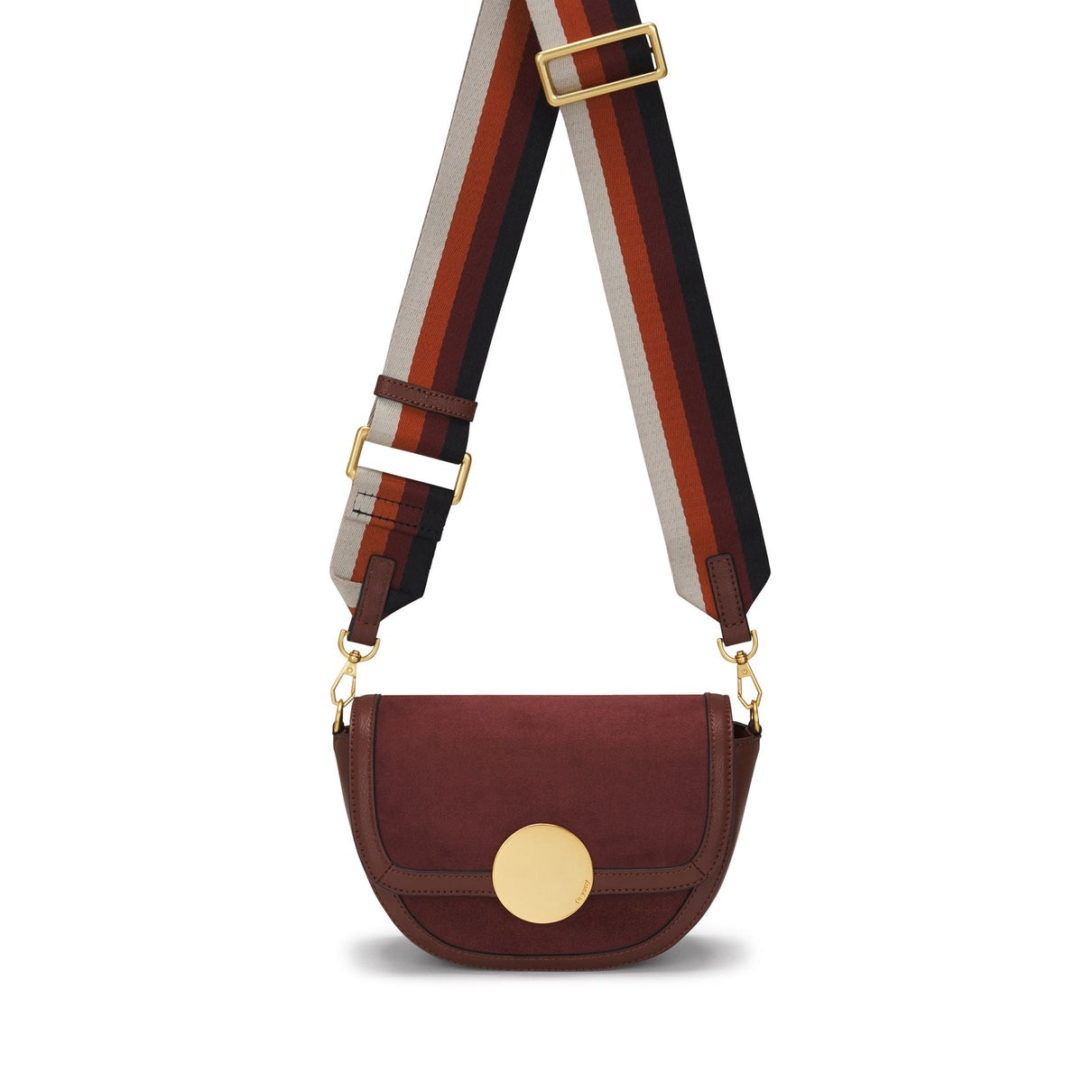  Oryany Lottie Suede  - Small Crossbody - Bordo - Bonton