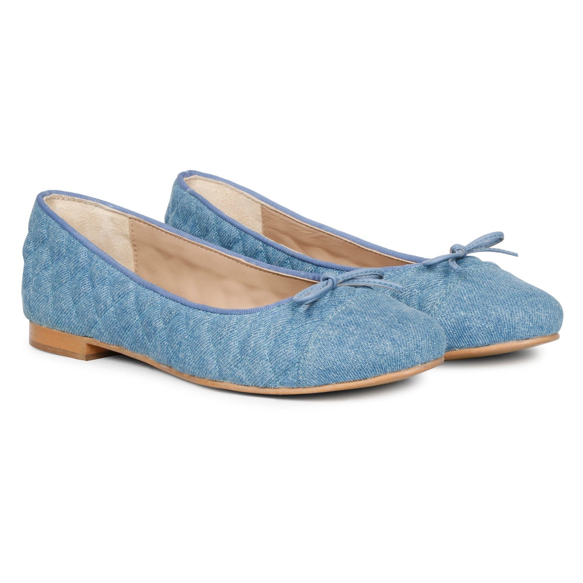  Saint G Saint G Zinnia - Flat Ballerinas - Blue - Bonton