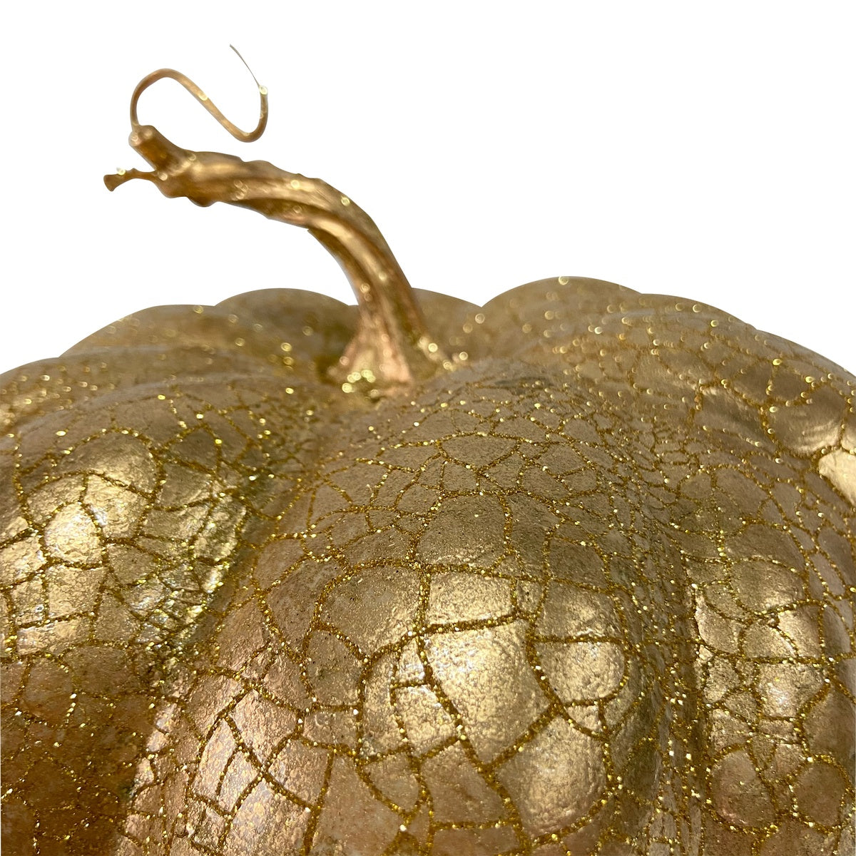  Northlight Crackled Fall Harvest Pumpkin Decoration - 7