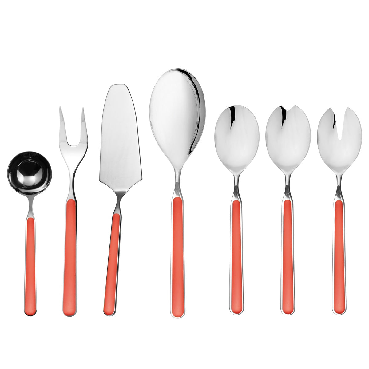  Mepra Fantasia Serving Set - New Coral - Bonton