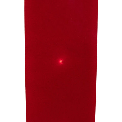 14' Pre-Lit Battery Operated Red Velvet Christmas Door Bow
