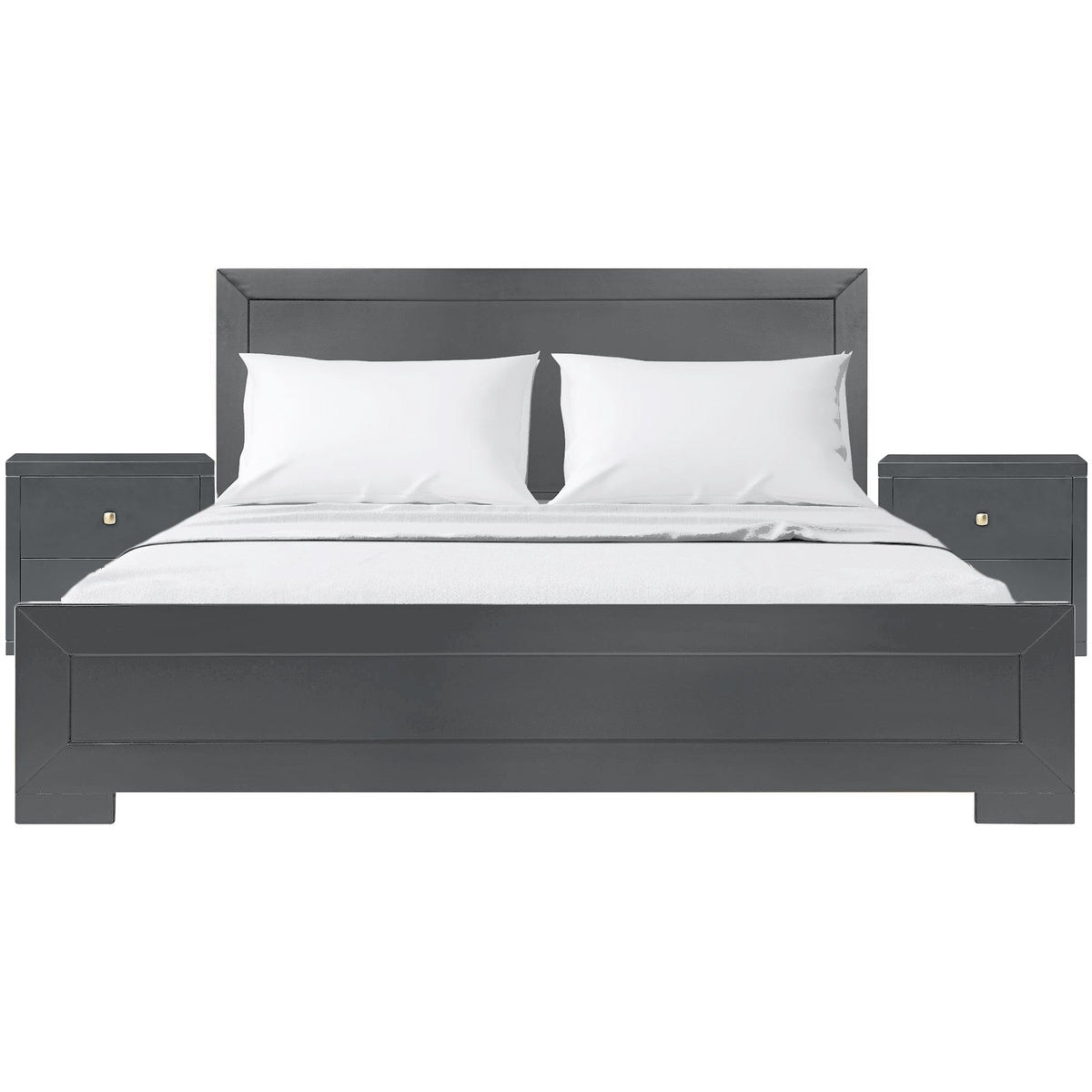  Oxford Bed - Black - Bonton