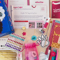 Paws & Profits: Kidpreneur Pet Tag Craft Kit