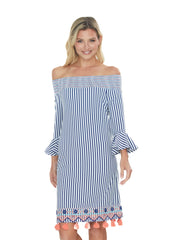 St. Barts Off the Shoulder Dress