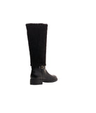 Riding Boot with Faux Shearling