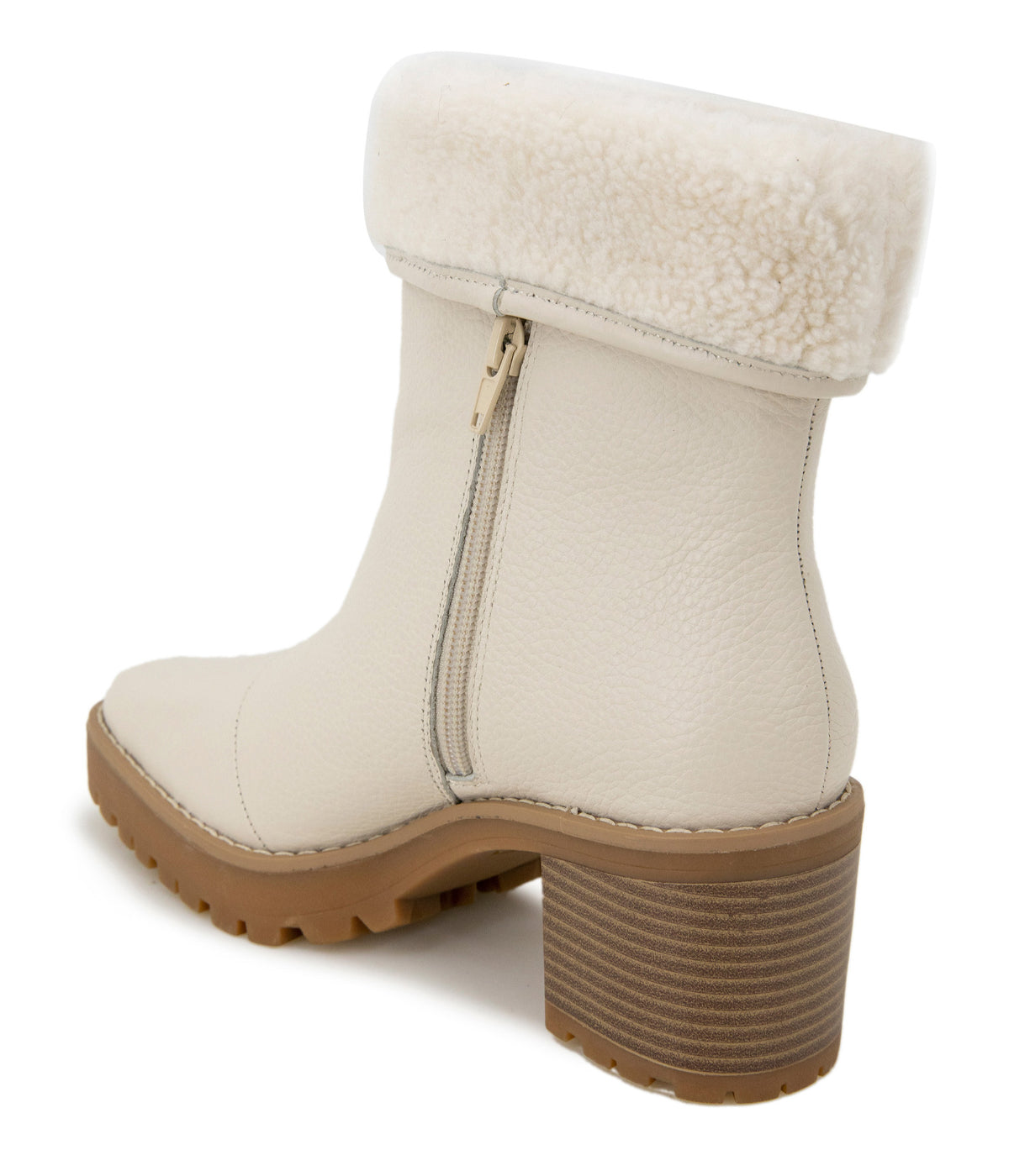  Andre Assous 2-in-1 Fold down Lug Bootie - Linen - Bonton