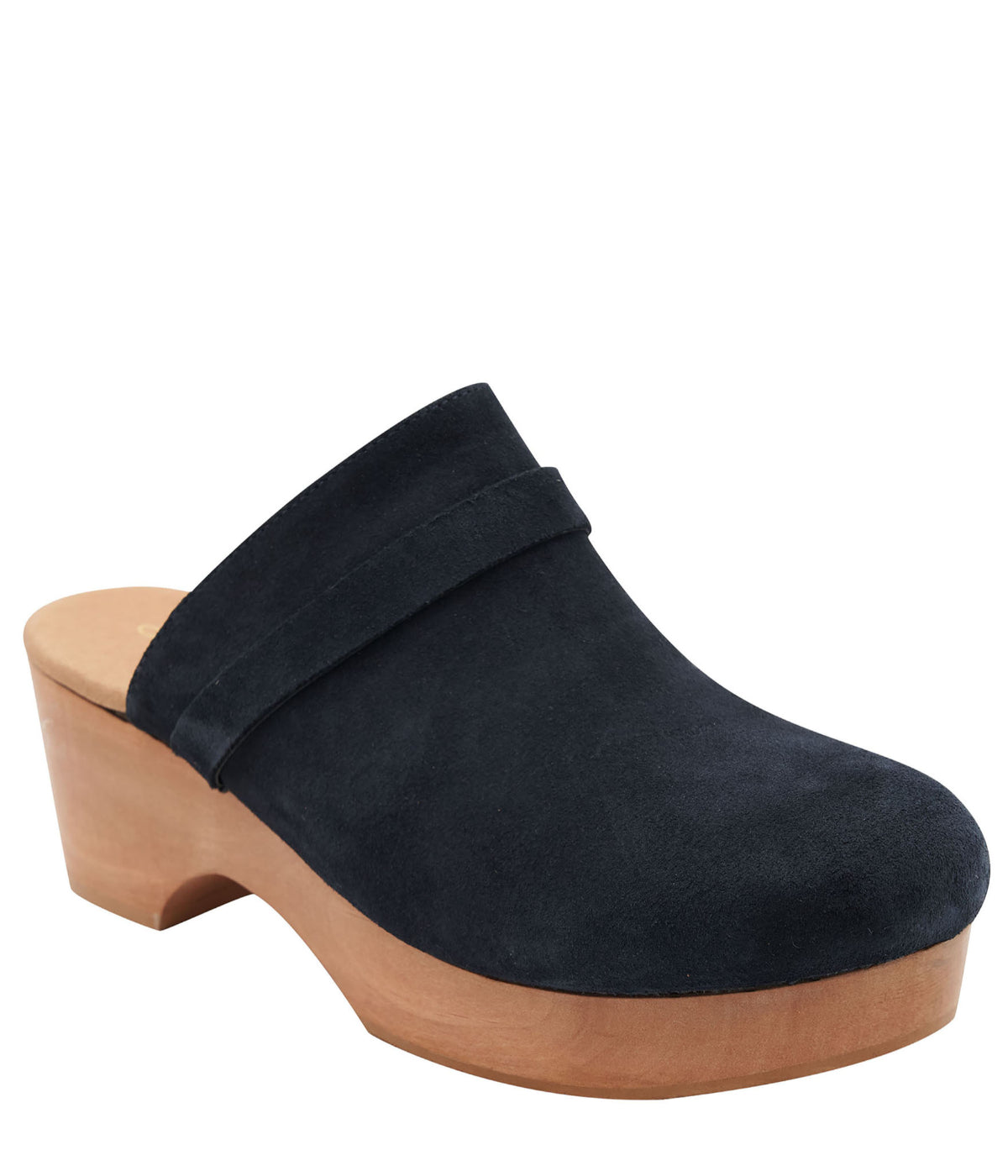  Andre Assous Signature Clog - Navy - Bonton