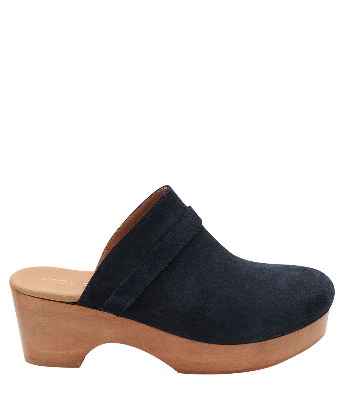  Andre Assous Signature Clog - Navy - Bonton