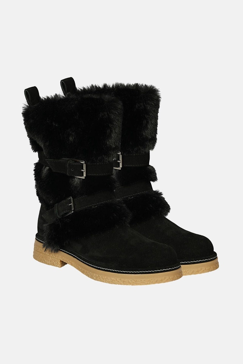  Jelavu Parla - Mid Shaft Boots - Black - Bonton