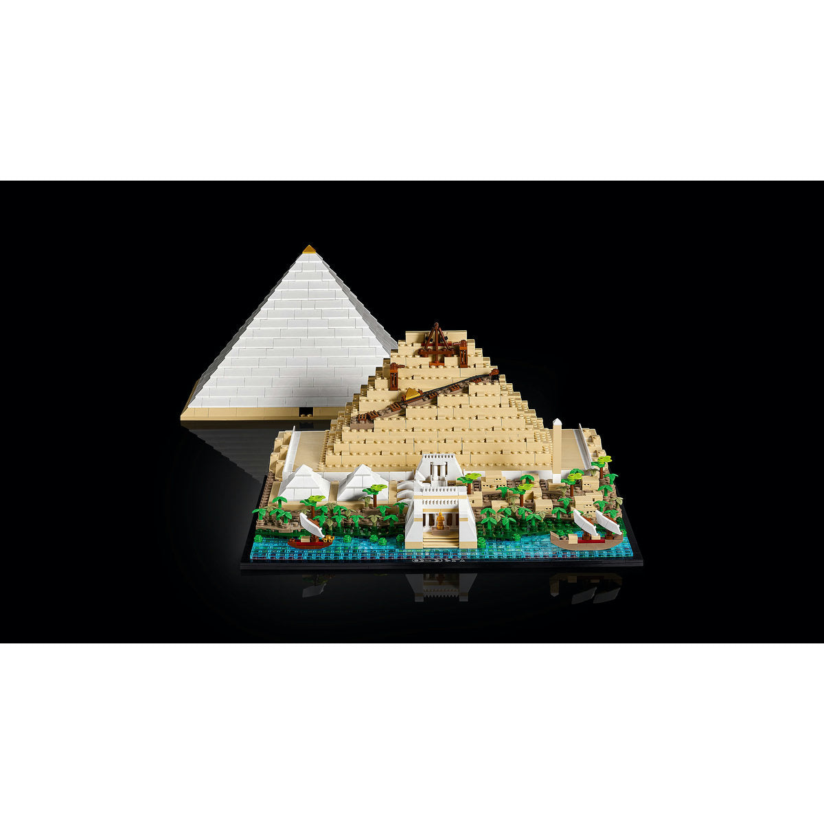  LEGO LEGO® Architecture Great Pyramid of Giza 21058 Building Kit 1,476 Pieces - LEGO Architecture - Bonton