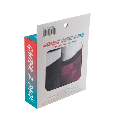 Body Glove Adult Women's 2 Pack Warming Neck Gaiters/Face Masks
